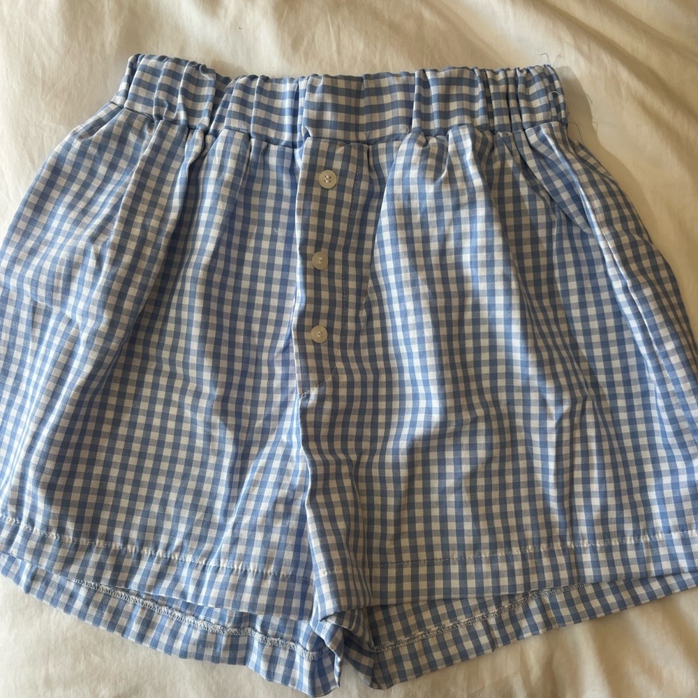 ASOS checkered boxer shorts